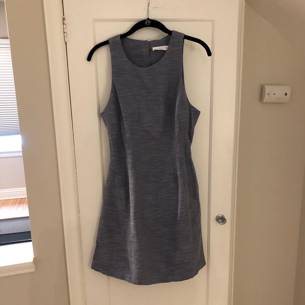 ⚡️ Brand New Tags! Casual Blue Open Back Dress ⚡️